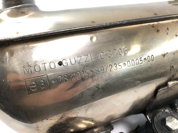 Moto Guzzi V10 Centauro [1998] - Collecteur de pièce centrale d'échappement de silencieux avant - 0