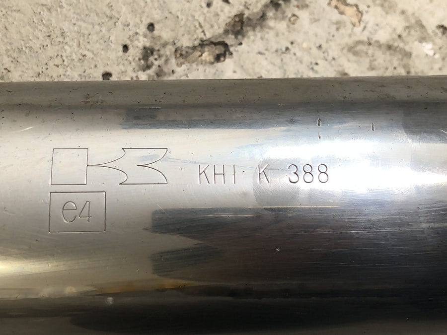 Kawasaki W 650 EJ650A [1999] - Exhaust system right, exhaust manifold, silencer