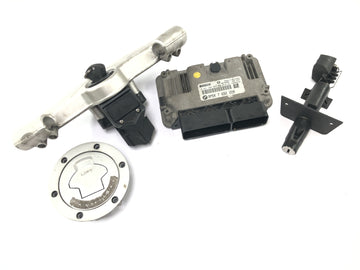 BMW K 1200 S K12S [2005] - Kit de serrures avec unité de commande et pont de fourche - 0