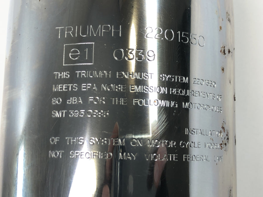 Triumph Thunderbird 900 T309RT [1995] - Silencieux d'échappement arrière droit