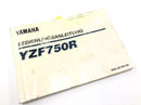 Yamaha YZF 750 R 4HN [1995] - Mode d'emploi manuel mode d'emploi-1