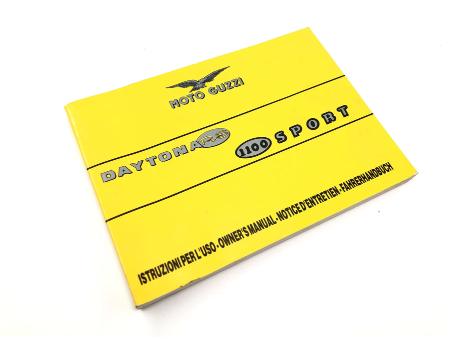 Moto Guzzi V10 Centauro [1998] - Manual Driver's Manual User Manual