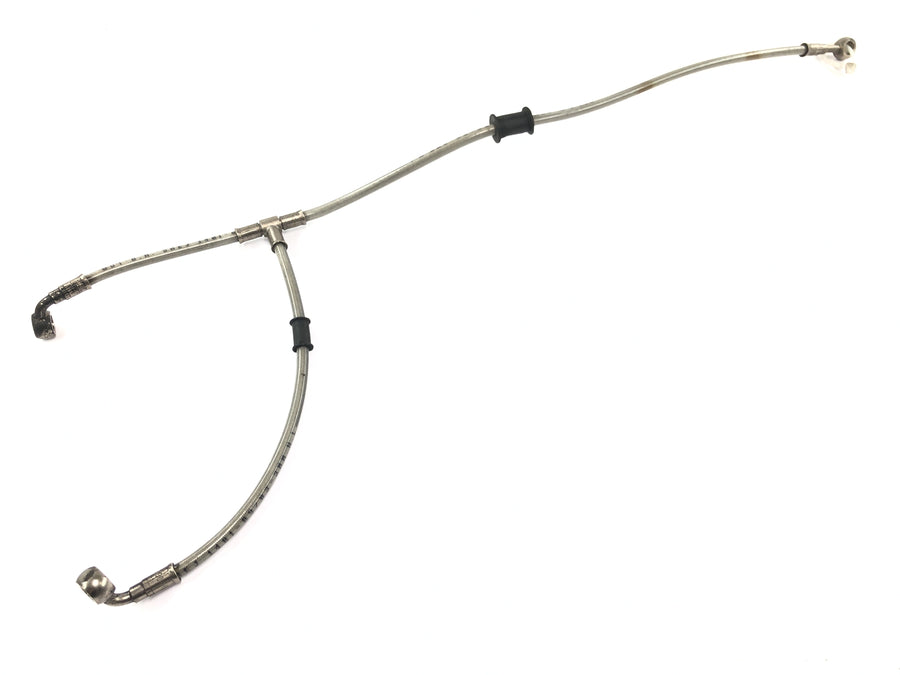 Ducati ST3 S3 [2004] - front brake line steel braided double line brake hose