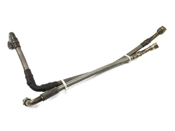 Ducati Monster SR2 800 M4 [2006] - oil pipe oil hose coated in stainless steel - 0