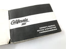 Moto Guzzi California III VY Integrale [1990] - Manuel d'utilisation Manuel-1