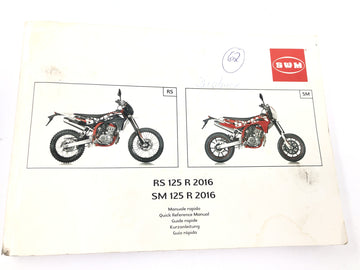 SWM SM 125 R [2018] - Manuel d'utilisation multilingue
