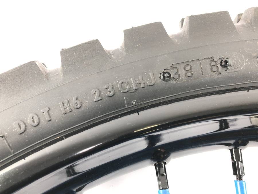 Yamaha DT 125 R DE03 [2000] - wheel set rims front 1.60 x 21" rear 1.85 x 18"