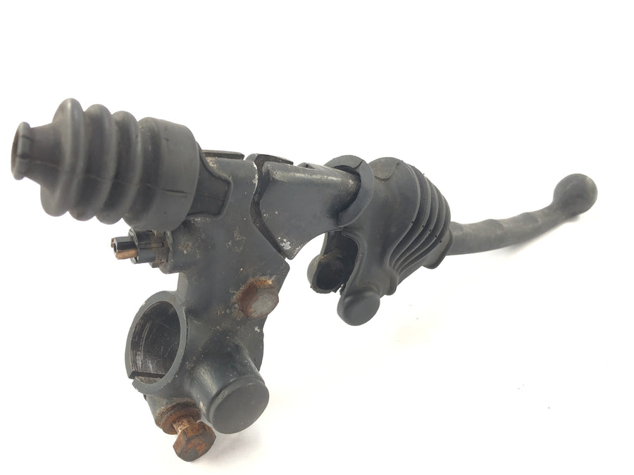 Yamaha XT 500 1U6 [1981] - Fixation guidon levier de frein droit