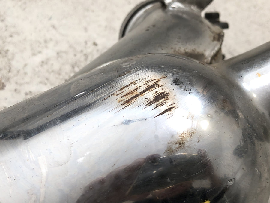 Kawasaki W 650 EJ650A [1999] - Exhaust system left, exhaust manifold, silencer