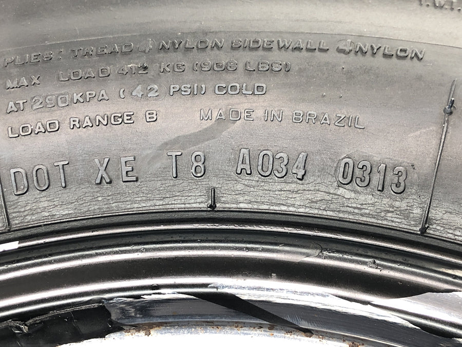Yamaha XVS 650 4VR [1997] - Roue arrière avec jante 3,50 x 15" à rayons