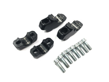 Triumph Tiger 955i 709EN [2003] - colliers de serrage supports de guidon jeu de supports de guidon 22 mm - 0