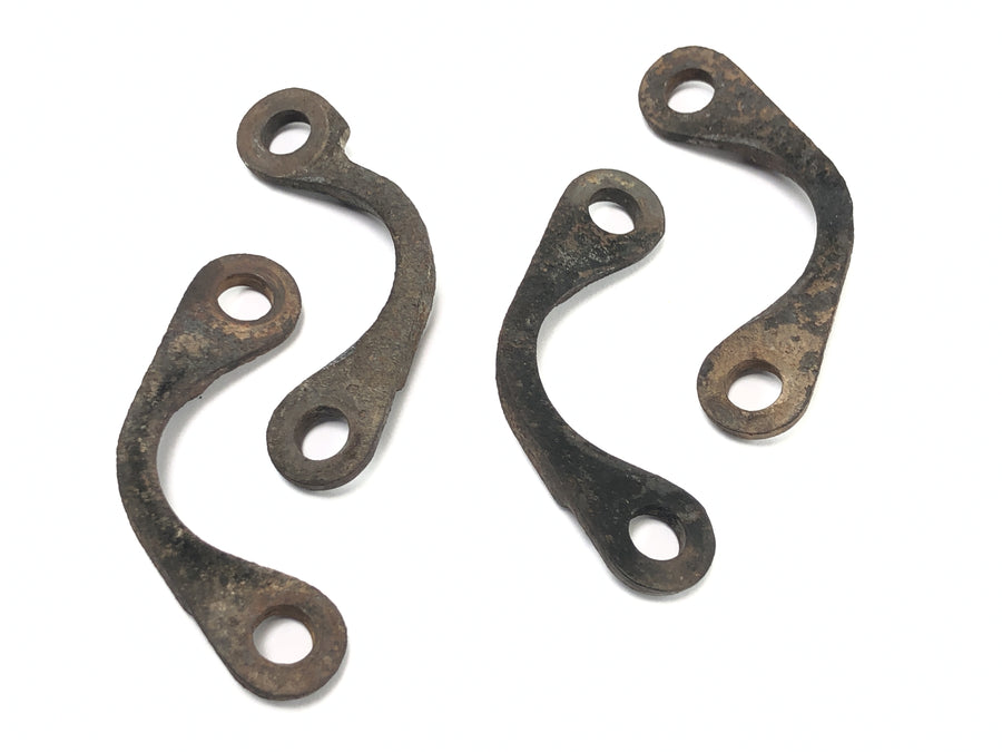 Honda XR 600 R PE04 [1992] - Exhaust clamps, exhaust manifold holder, manifold holder
