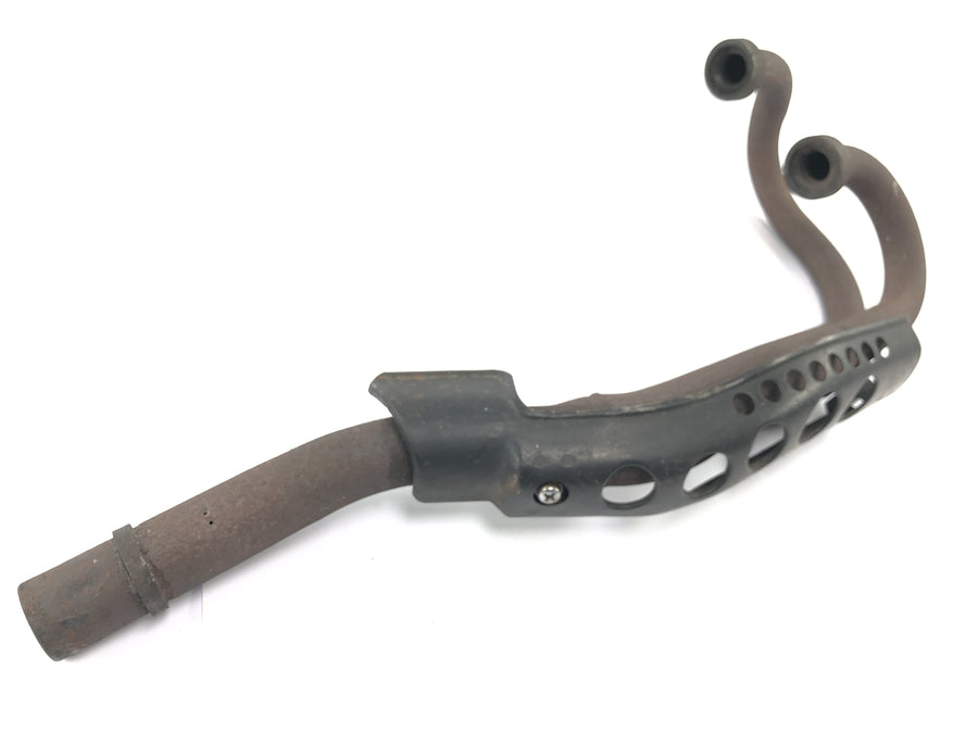 Honda XL 250 R MD03 [1993] - Exhaust manifold manifold exhaust pipe with heat shield