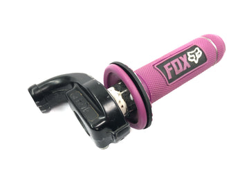Suzuki RM Z 250 RJ41A [2007] - Poignée d'accélérateur Caoutchouc de poignée Poignée tournante FOX droite