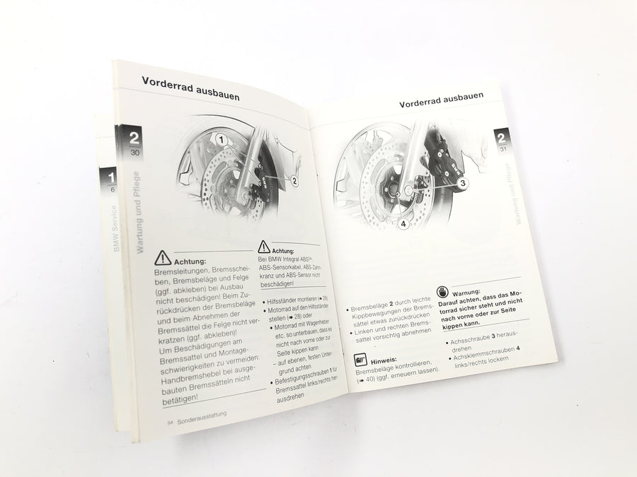 BMW R 1200 CL K30 [2003] - Instructions de maintenance