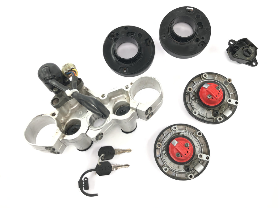 KTM 950 Adventure LC8 [2004] - Lock set ignition lock tank cap fork bridge