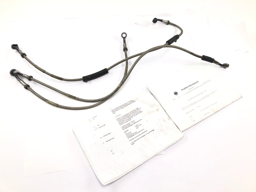 Suzuki GSX R 1000 WVBZ K3 [2003] - Steel flex Lucas-Flex brake line front and rear