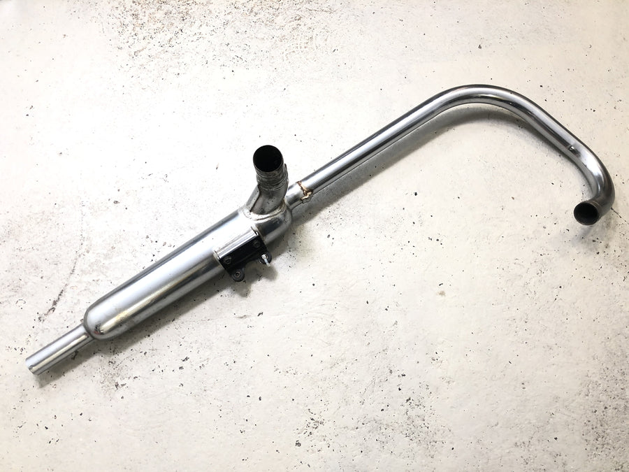 Kawasaki W 650 EJ650A [1999] - Exhaust system right, exhaust manifold, silencer