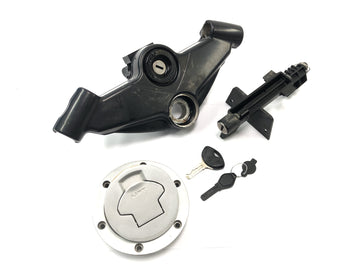 BMW K 1200 S K12S [2004] - Kit de serrures pour té de fourche supérieur avec serrure de contact, serrure de réservoir