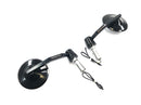 Yamaha XVS 650 4VR [1997] - handlebar end mirror mirror set rear view mirror with integrated indicators-3