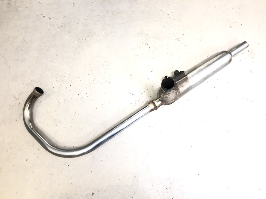 Kawasaki W 650 EJ650A [1999] - Exhaust system right, exhaust manifold, silencer