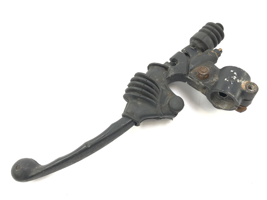 Yamaha XT 500 1U6 [1981] - Fixation guidon levier de frein droit