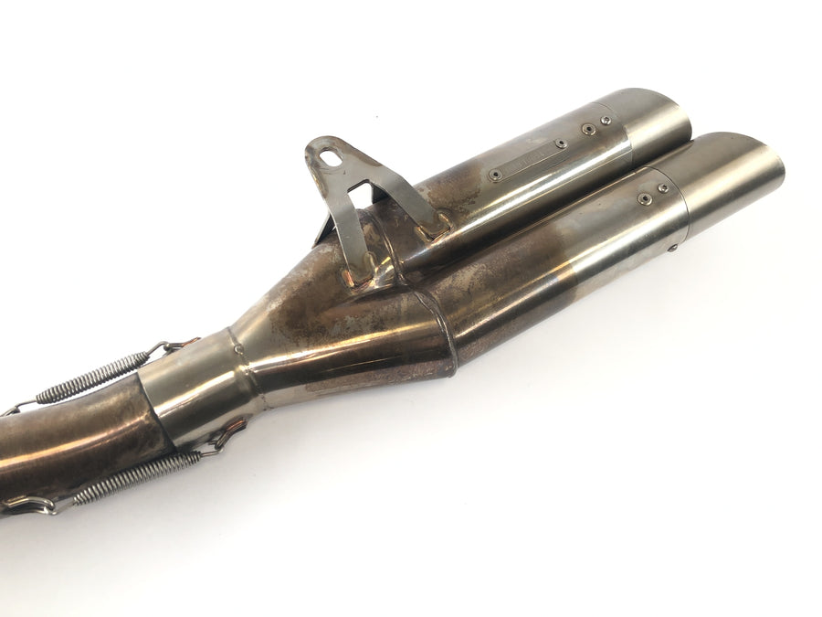 Yamaha Yzf R1 RN01 [1998] - Système d'échappement d'absorbeur de silencieux final d'échappement Système d'échappement avec numéro E