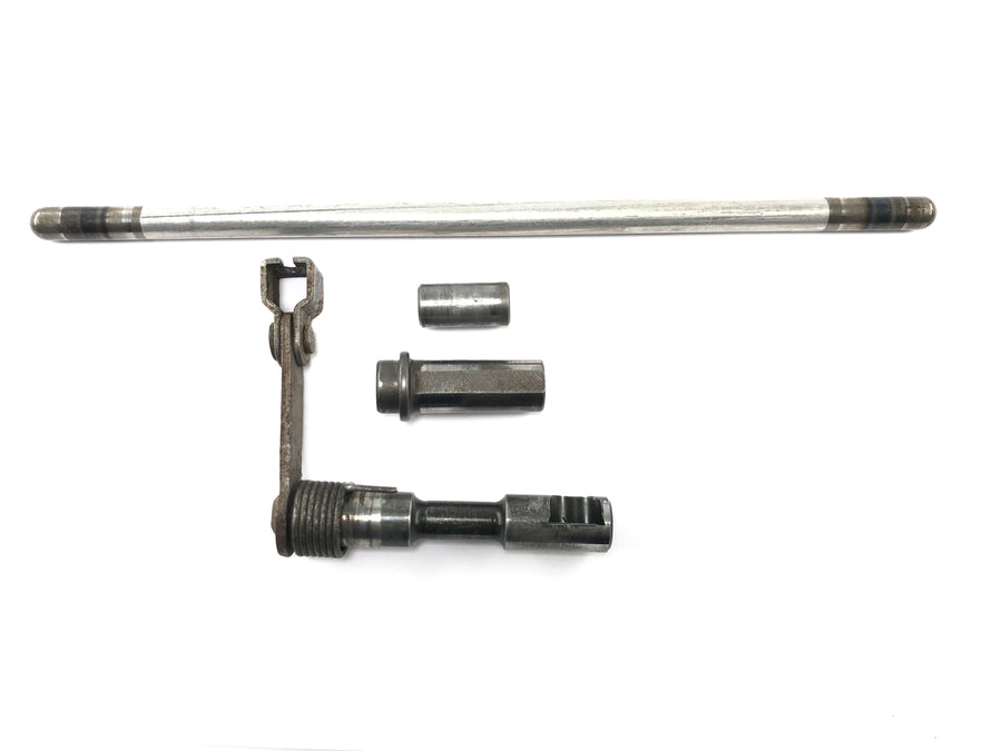 Honda XR 600 R PE04 [1992] - Clutch slave Clutch slave lever with push rod
