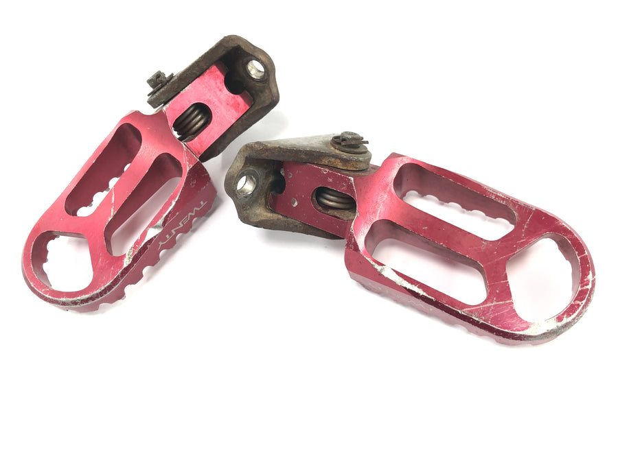 Honda CRF 450 R [2007] - Repose-pieds marchepieds paire avant