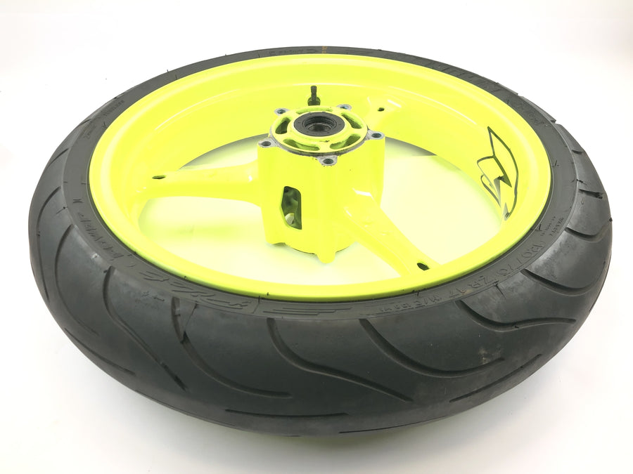 Suzuki GSX R 1000 WVB6 K6 [2006] - front wheel rim neon yellow 3.50 x 17"