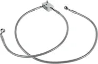 Harley Davidson Flst [DRAG SPECIALTIES] - Kit de conduites de frein en acier inoxydable