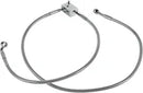 Harley Davidson Flst [DRAG SPECIALTIES] - Kit de conduites de frein en acier inoxydable