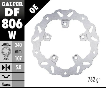 Gas SM 700 [2022-2024] - Wave® brake disc – picture 2