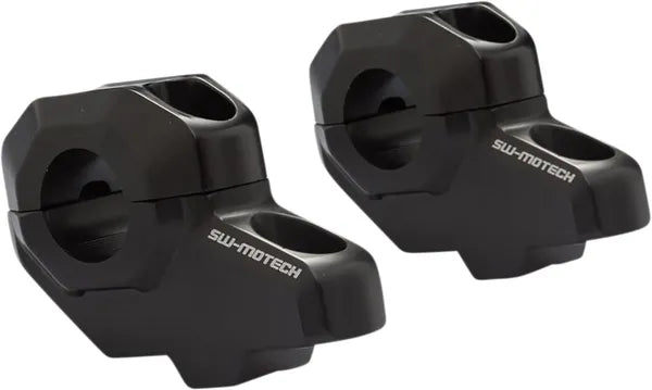 Moto Guzzi V7 III 750 Stone Night Pack [2020] - déplacement du guidon pour Ø 22 mm, 30/21 mm, noir - photo 1