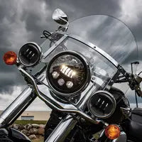 Harley-Davidson Flht 1340 Electra Glide Standard [1986, 1988] - 4-1/2" LED fog light - picture 9