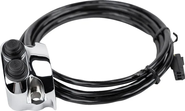 Harley-Davidson FLHXU 1977 Street Glide Ultra 121 [2025] - Chrome Legend Handlebar Switch Assembly - Image 3