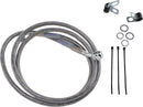 Harley Davidson FXSTS [DRAG SPECIALTIES] - Kit de conduite de frein allongé en acier inoxydable-1