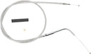 harley davidson fxs [DRAG SPECIALTIES] – stainless steel covered throttle cable-1