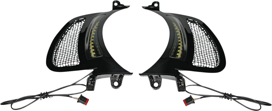 harley-davidson road glide st [CUSTOM DYNAMICS] – Inserts de ventilation Genesis® 4 Dynamic LED Road Glide®