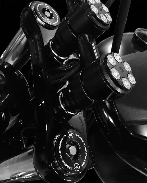 Harley-Davidson FXDBB 1690 Dyna Street Bob Special [2014-2015, 2015] - Legend AXEO Performance front suspension - picture 5