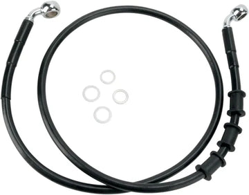 Harley Davidson FLS [DRAG SPECIALTIES] - Kit de conduite de frein prolongée en vinyle noir