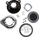 Harley-Davidson XL 1200 C Sportster Custom [2020] - Air Stinger Stealth Luftfiltersatz – Oberfläche: Silber – Bild 1