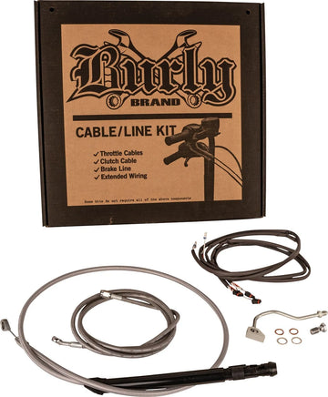 harley davidson touring [BURLY BRAND] – raccord de poignée pour modèles touring - 0