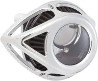 Harley-Davidson Xl 883 R Roadster [2004, 2009-2010, 2013] - Sidekick Luftfilter-Kit – Oberfläche: Silber – Bild 8
