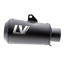 bmw s 1000 [LEOVINCE] – LV-10 Black rear silencer-3