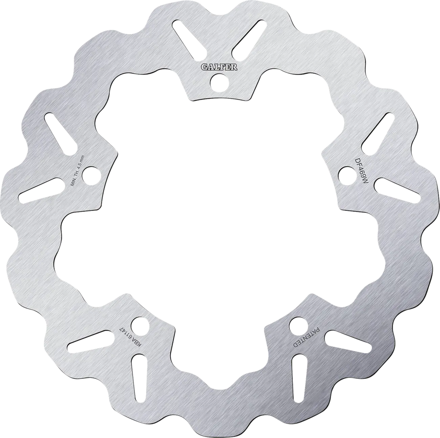 Yamaha Mt-07 GT ABS [2025] - Brake disc - Type: One-piece (rigid) - Image 1