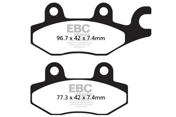 Aprilia RS 660 [EBC] – FA-HH series sintered metal brake pads