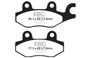 Aprilia RS 660 [EBC] – Plaquettes de frein en métal fritté série FA-HH