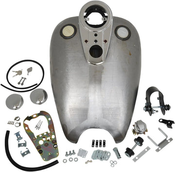 harley-davidson sportster s [DRAG SPECIALTIES] – Réservoir Quickbob® allongé monté sur caoutchouc pour compteur de vitesse attaché