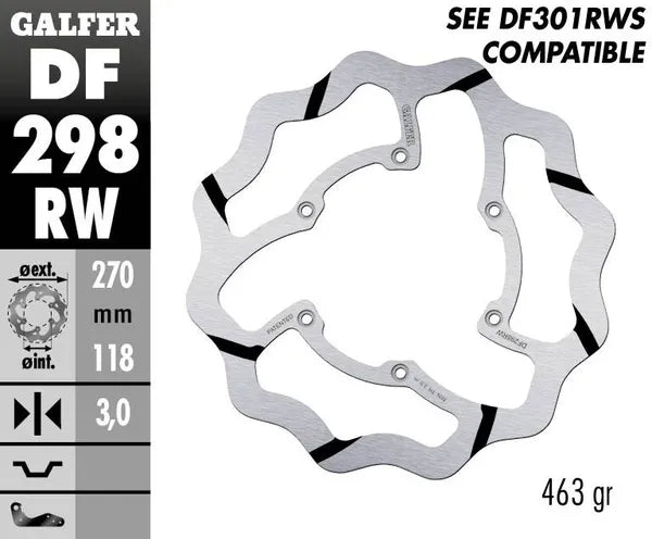Yamaha Yz 450 F [2022-2023, 2025, 2023, 2024] - Wave® brake disc - picture 4